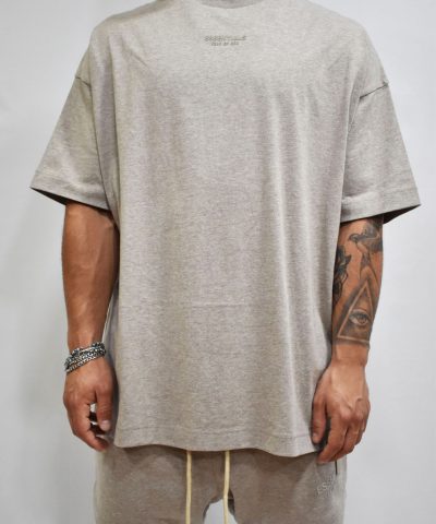 fear of god essentials core heather shirt men