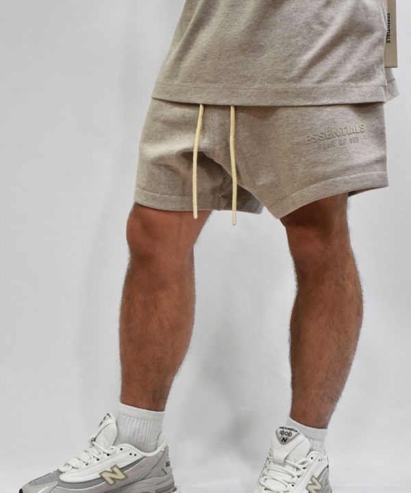 fear of god essentials core heather