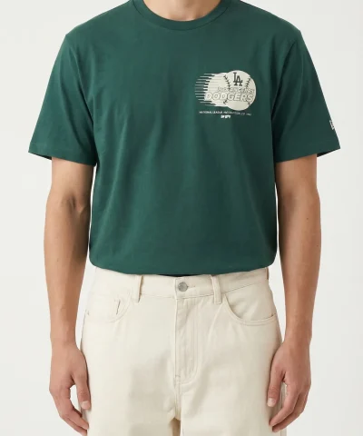 new era la dodgers green shirt