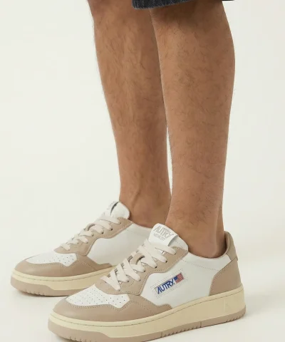 autry medalist low beige men