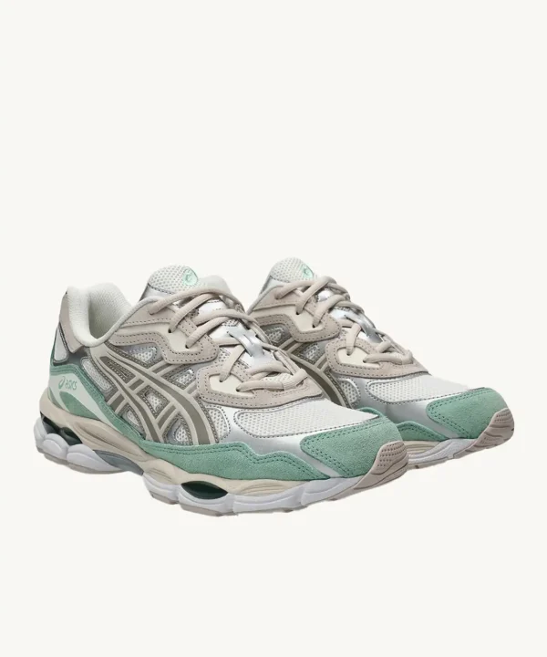 asics gel nyc green