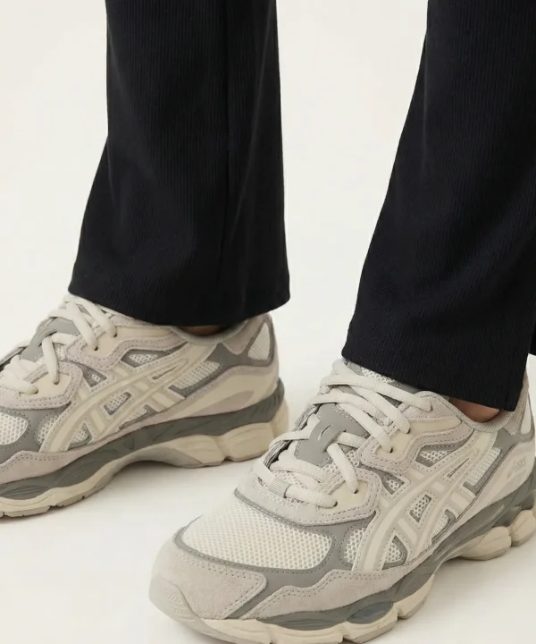 asics gel nyc oyster cream grey