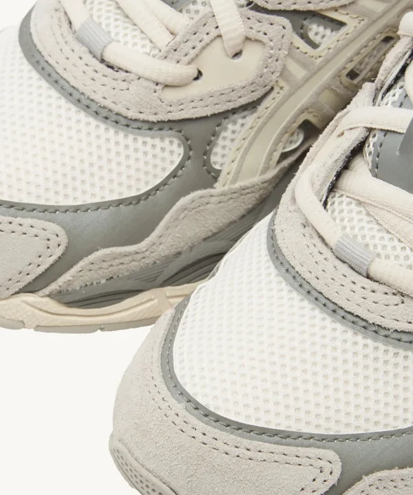 asics gel nyc oyster cream grey