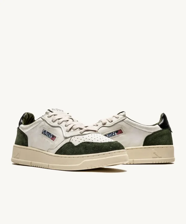 autry men green sneakers