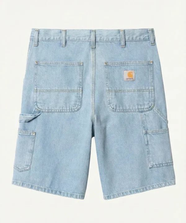 carhartt wip light blue shorts