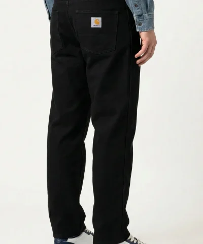 carhartt wip newel black pant