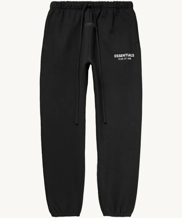 fear of god essentials sweatpants black