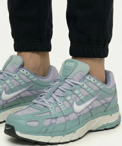 nike p-6000 women light blue