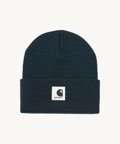 carhartt wip dark blue ashley beanie