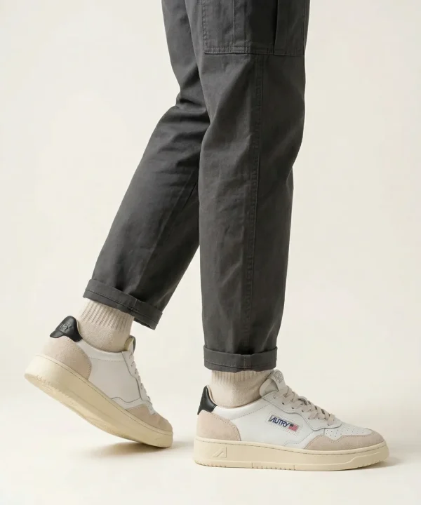 autry medalist low beige black
