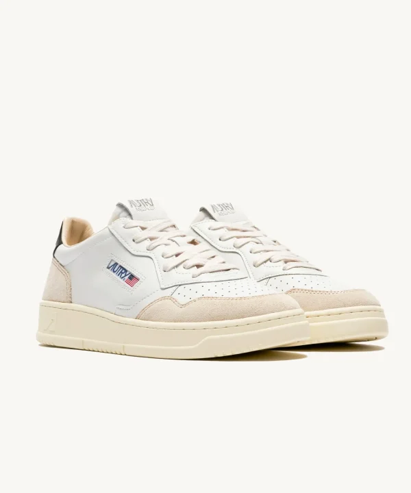 autry medalist low beige black