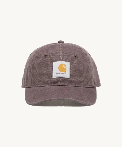 Carhartt WIP Canvas Cap 'Shale' - כובע מצחייה קארהארט חום
