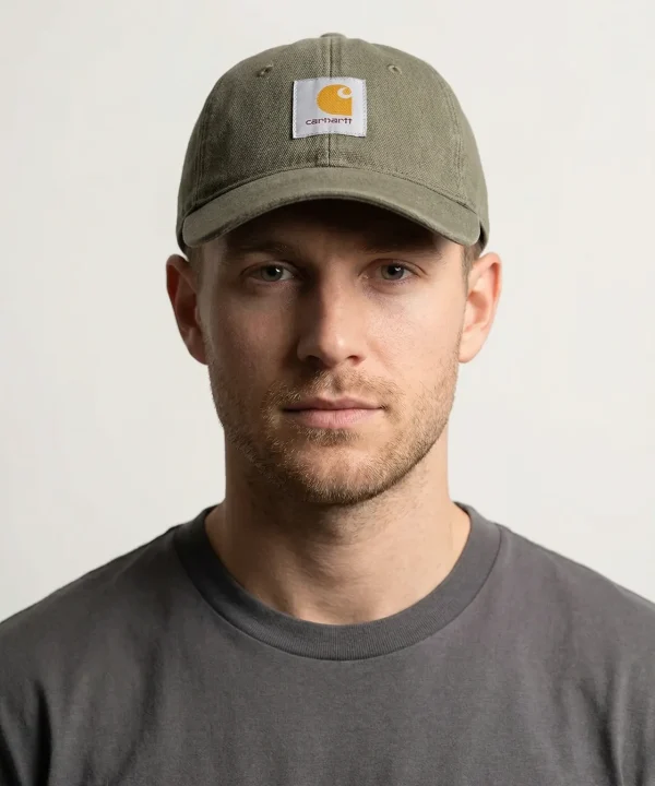 carhartt wip canvas cap olive