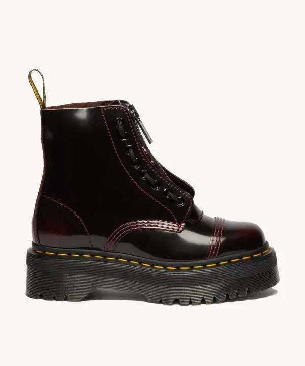 dr. martens sinclair cherry red