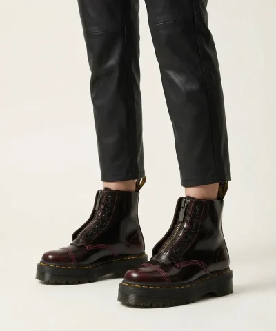 dr. martens sinclair cherry red