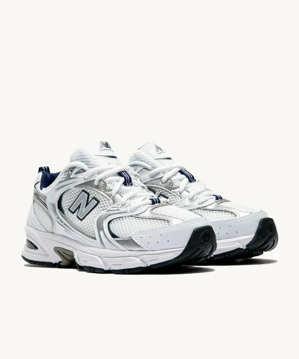 new balance 530 white blue