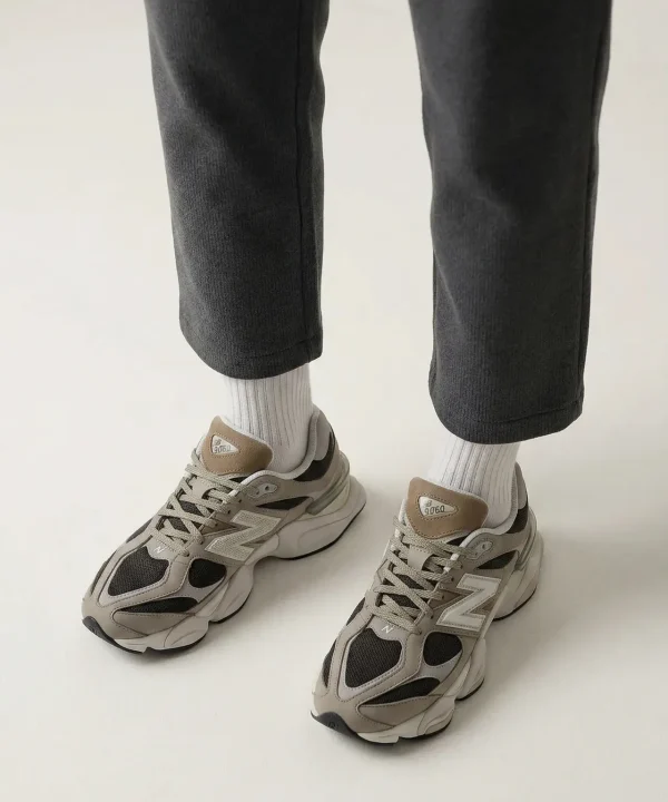new balance 9060 brown grey